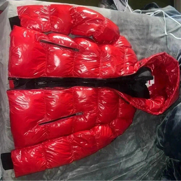 Michael Kors Jackets & Blazers - Shiny Red Michael Kors Winter Jacket NTW
